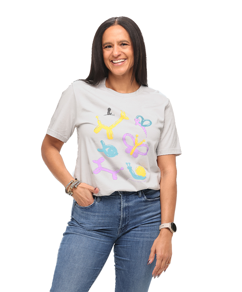 Primary image Balloon Animal Friends T-Shirt - Inspired by St. Jude Patient Mischeel